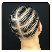 African woman with twists